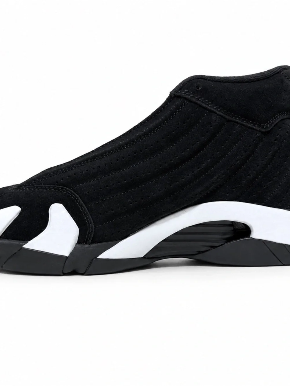 Air Jordan 14 Retro Black White Men’s Size 11 487471-016